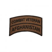 Nášivka Combat veteran Afghan