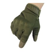 Taktické rukavice A30 Zelené vel. XL