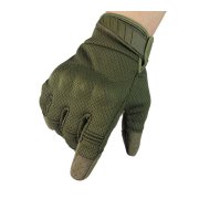 Taktické rukavice A30 Zelené vel. L