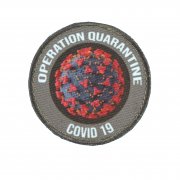 Nášivka Operation Quarantine písková